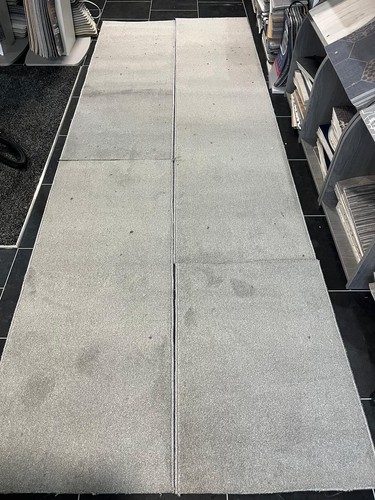 Carpet stair runner - grey, hard