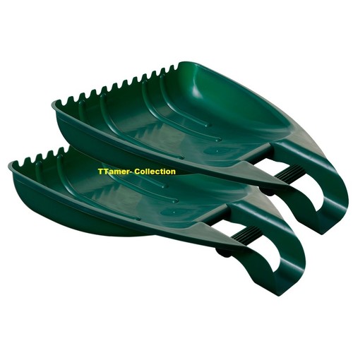 Pair big hands leaf grabber - pair, of