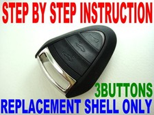 3BUTTONS SHELL FOR PORSCHE KEY