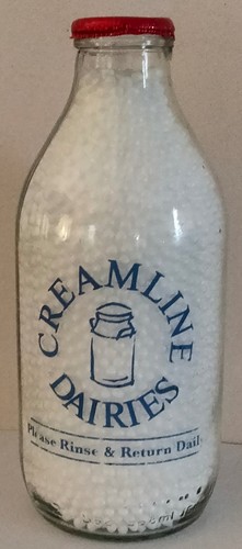 Collectable milk bottle - milk,