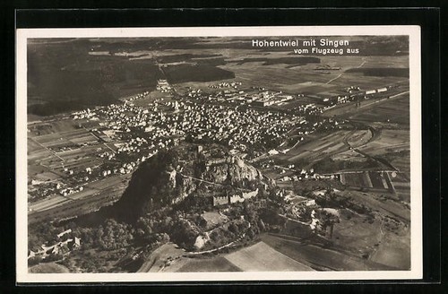 Postcard singen - of,