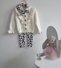 Baby Girls Frilly Knitted