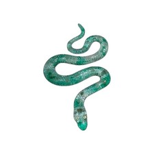 Snake Figurine Ornament Krafted With Green Aventurine Gothic Gift