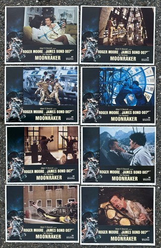 Set moonraker 1979 - 8, “moonraker”