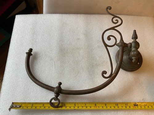 Victorian railway gas lamp - victorian,