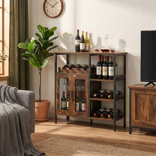 Vintage wine cabinet storage - cabinet,