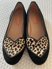 Leopard Print Suede Leather