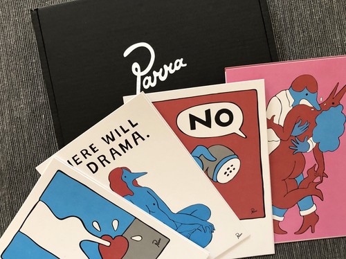Parra throwback art - “throwback”,