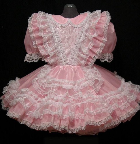 Sissy girl pink satin - sissy,