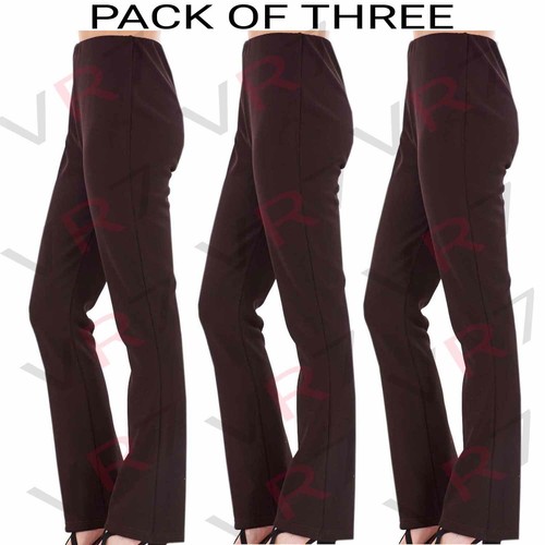 Pack womens bootleg trousers - bootleg,
