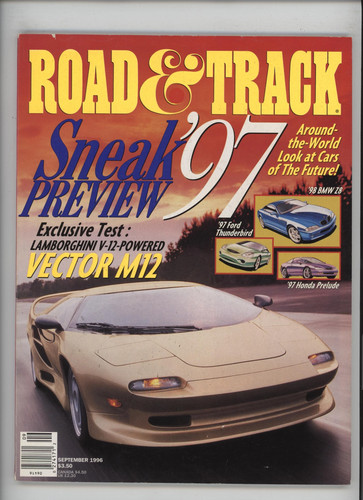 Road track september 1996 - road,
