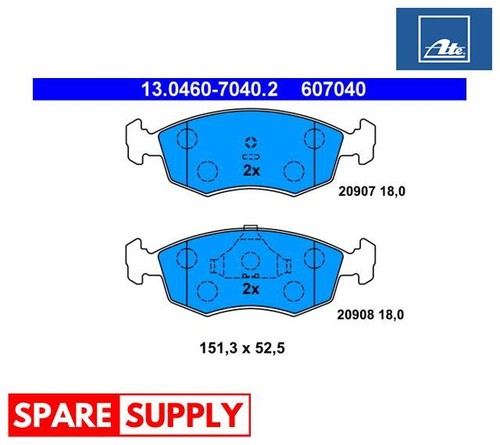Brake pad set disc - pad,
