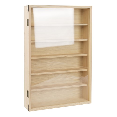 Tier wooden display case - 6-tier,