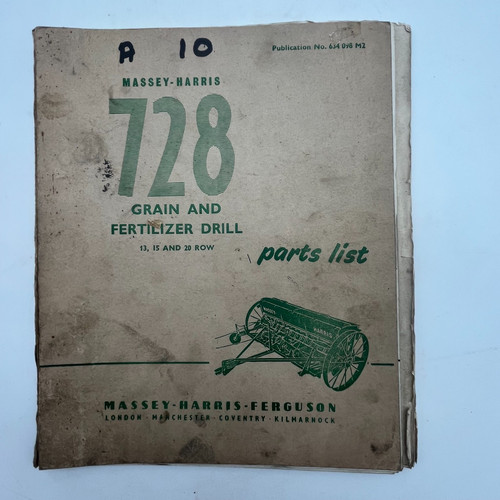 Massey harris 728 grain - massey,