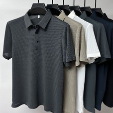 Men's Bone Flower Print Polo