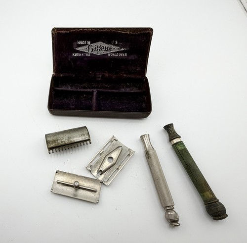 Vintage gillette safety razor - vintage,