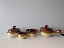 Vintage Glazed Stoneware Set
