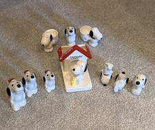 Snoopy Figures 10 Items (Vintage)