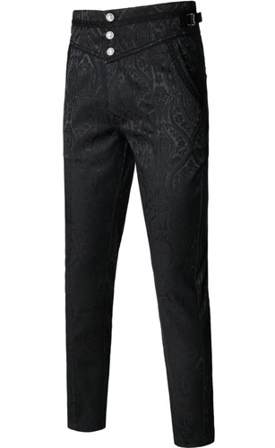 Black slim costume gothic - black,