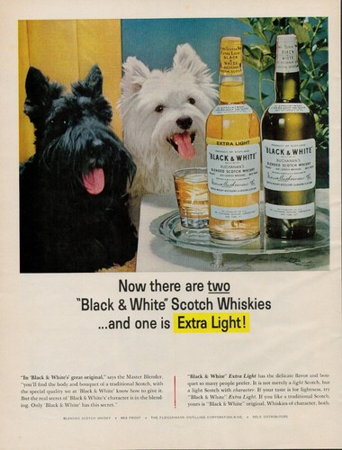 1964 black white scotch - &,