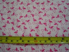 White with Cerise Flamingo