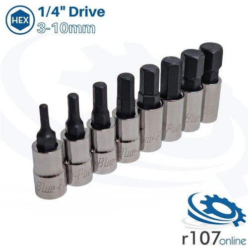 Blue point hex socket - 1/4",
