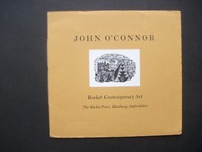 JOHN O'CONNOR DRAWINGS ROCKET CONTEMPORARY ART CENTRE LIMITED EDITION 1992