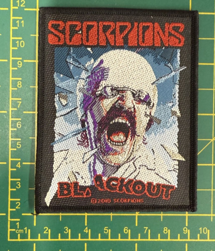 Scorpions blackout woven - woven, sew