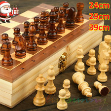 3in1 Chess Wooden Set Fold