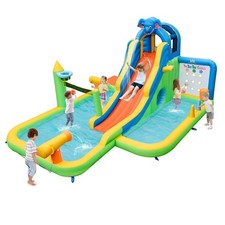 Inflatable water slide - water, kids