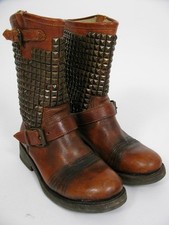 ASH BOOTS BROWN LEATHER