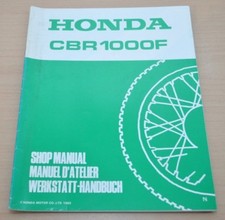 HONDA CBR1000F 1992 Technische