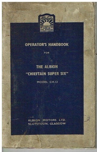 Albion chieftain super - albion,