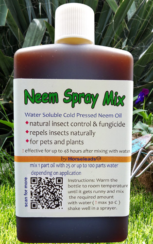 Neem oil spray - oil, mix,