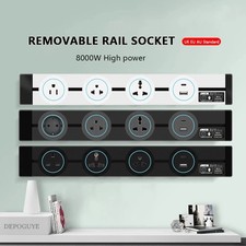 Wall power track socket - power, eu