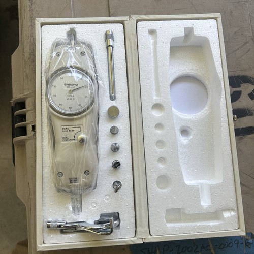 Shimpo 100 force gauge - shimpo,