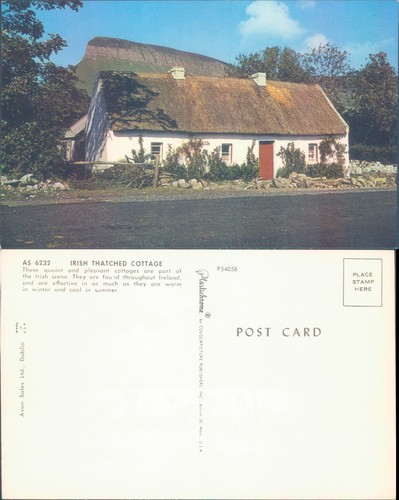 Irish thatched cottage - , ireland