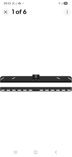 Sanus wall mount - wall, 80"