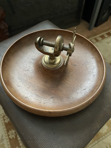 Mid century brass ship wheel - brass,