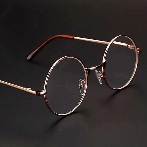 Retro metal round frame - metal,