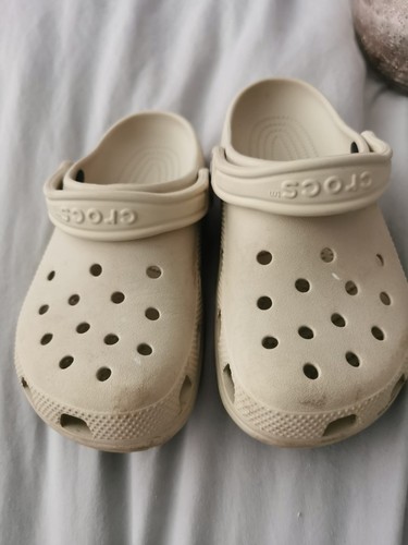 Ladies crocs cream - ladies, beige