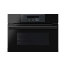Haier HWO45NM6OXB1 34L Built-In Compact Steam Oven - Black, Touch Control, A++
