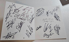 MULTI SIGNED ST MIRREN FC CHRISTMAS CARD CHARITY AUCTION 2025/26 SQUAD