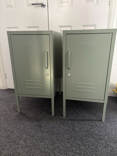 Mustard made bedside cabinet - 2,