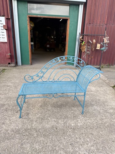 Brand new ornate blue metal - brand,