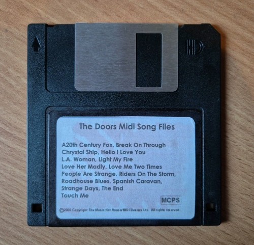 The doors midi song - midi, files
