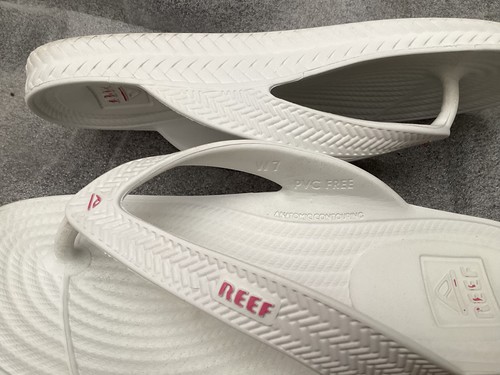Ladies reef white - white, flops