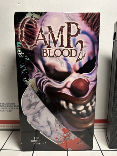 Camp blood vhs - 2, tape