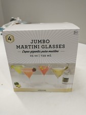 Jumbo Acrylic Martini Glasses