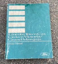 Original 1993 Ford Town Car Crown Vic Service Workshop Technical Repair Manual